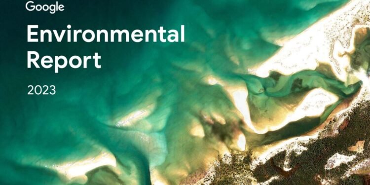 تقرير جوجل البيئي Google Environmental Report 2023