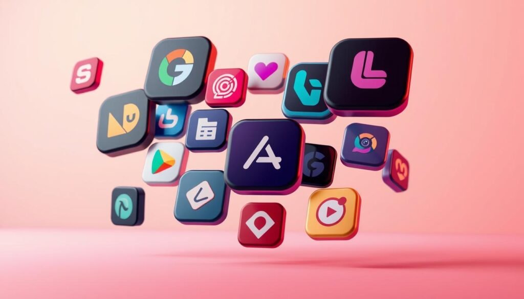 A vibrant and captivating image showcasing the best apps available on the SetApp platform. Set against a serene, minimalist background, a curated selection of high-quality app icons float in a visually striking arrangement. The icons are rendered in a clean, modern style, with a subtle sense of depth and dimensionality. Warm, diffused lighting casts a soft, inviting glow, creating a sense of elegance and sophistication. The overall composition is balanced and harmonious, drawing the viewer's eye to the central focus of the apps themselves. This image perfectly captures the essence of the SetApp ecosystem - a diverse and powerful collection of top-tier applications at the user's fingertips.