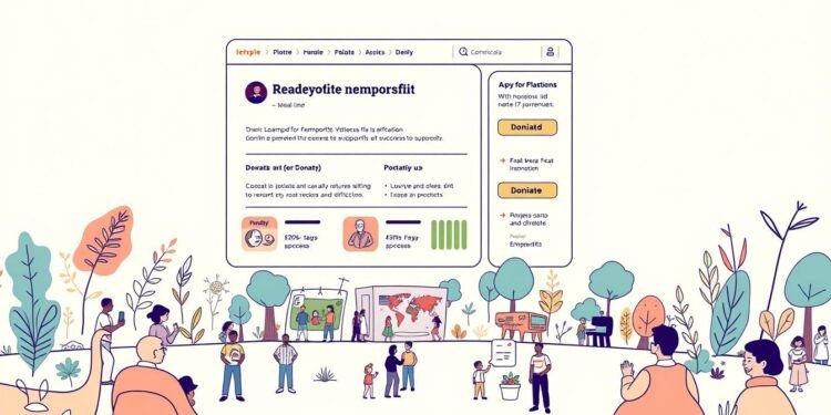 التمويل الجماعي للمنظمات غير الربحية