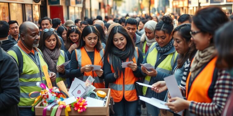 تجميع التبرعات للجمعيات