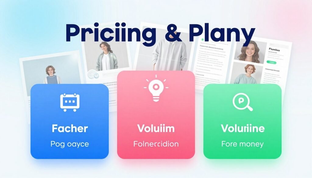A visually engaging infographic showcasing the pricing plans and value for money of Placeit. In the foreground, a clean, modern layout featuring three distinct pricing tiers, each represented by stylish, colored blocks with icons for features included in each plan. In the middle ground, a subtle representation of creative design elements, such as mockups of merchandise and templates being used, evoking a sense of creativity and utility. The background is a soft gradient blending light blue and white tones, with hints of abstract designs that symbolize innovation and professionalism. Soft, ambient lighting enhances the clarity and vibrancy of the colors, creating an inviting and informative atmosphere. The overall mood is positive and insightful, aimed at illustrating the benefits of investing in Placeit’s services. A visually engaging infographic showcasing the pricing plans and value for money of Placeit. In the foreground, a clean, modern layout featuring three distinct pricing tiers, each represented by stylish, colored blocks with icons for features included in each plan. In the middle ground, a subtle representation of creative design elements, such as mockups of merchandise and templates being used, evoking a sense of creativity and utility. The background is a soft gradient blending light blue and white tones, with hints of abstract designs that symbolize innovation and professionalism. Soft, ambient lighting enhances the clarity and vibrancy of the colors, creating an inviting and informative atmosphere. The overall mood is positive and insightful, aimed at illustrating the benefits of investing in Placeit’s services.